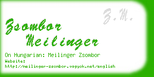 zsombor meilinger business card